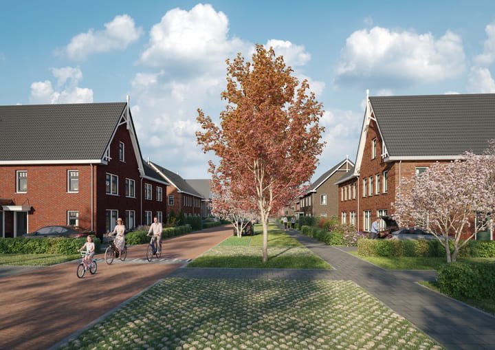 Foto 5 van De Kreek twee-onder-een-kapwoningen (Bouwnr. T49)