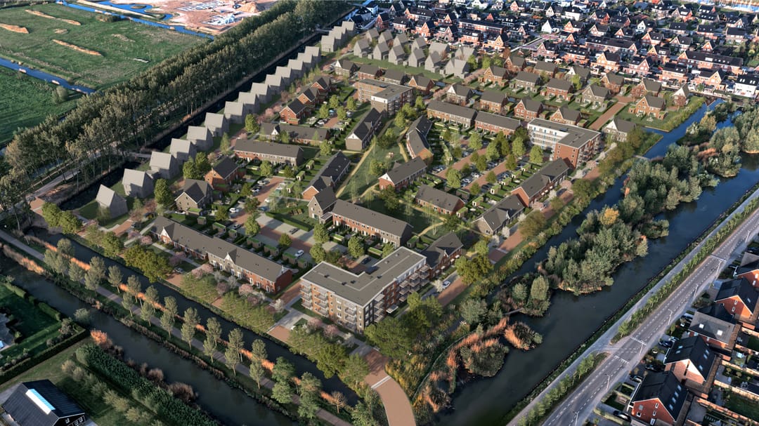 Foto 2 van De Kreek twee-onder-een-kapwoningen (Bouwnr. T49)