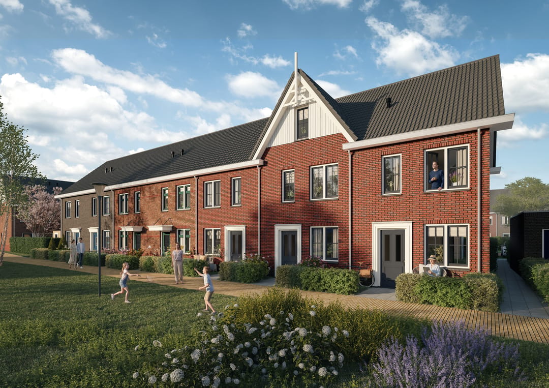 Foto 11 van De Kreek twee-onder-een-kapwoningen (Bouwnr. T51)