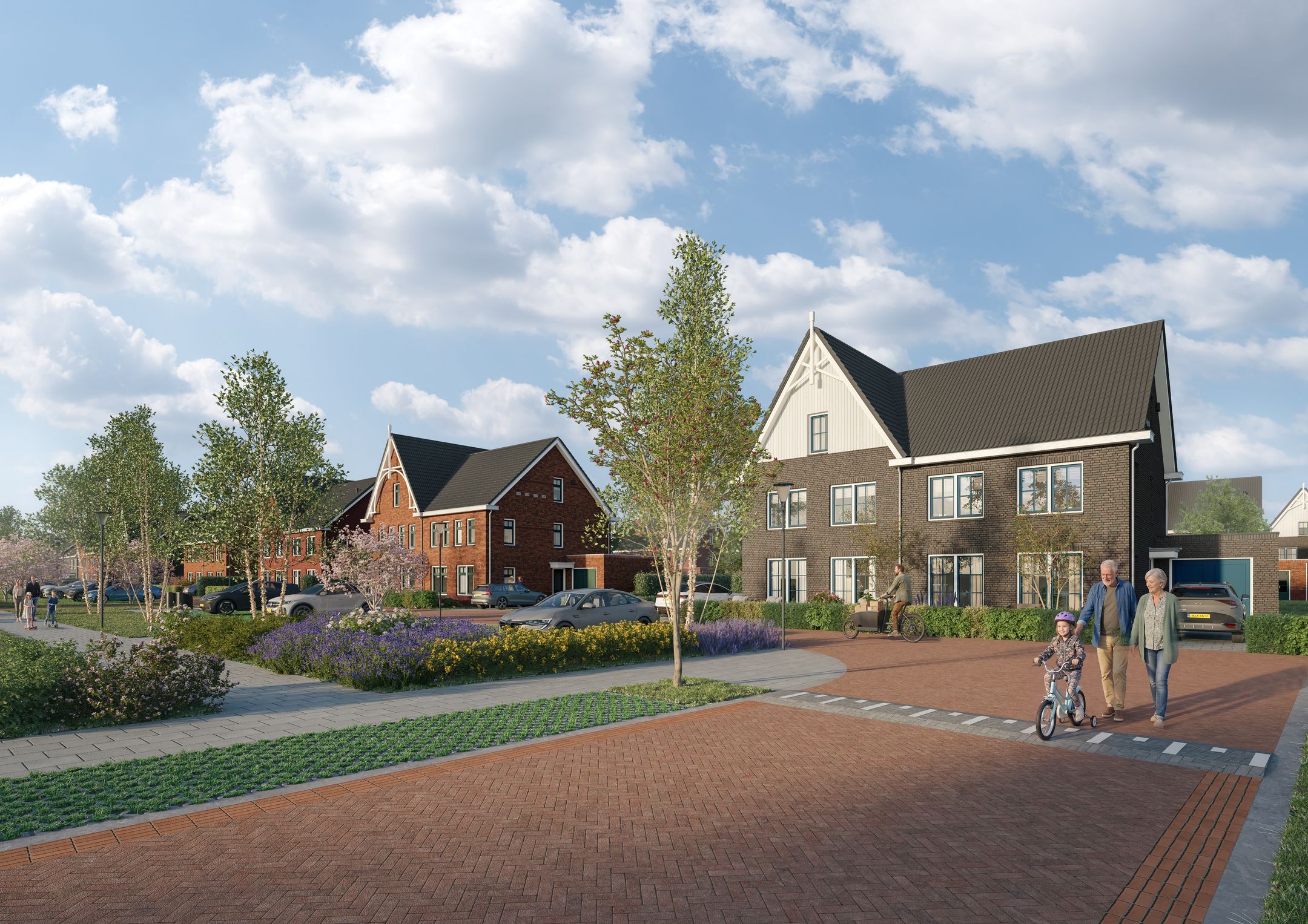 Foto 12 van De Kreek twee-onder-een-kapwoningen (Bouwnr. T51)