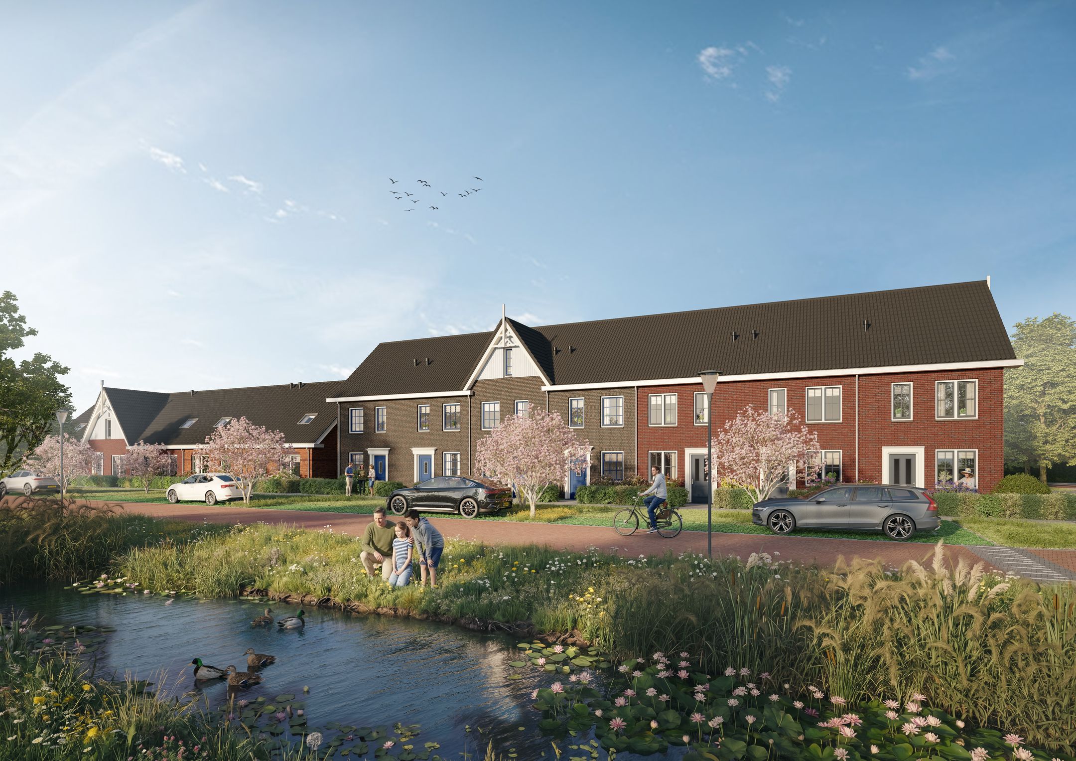 Foto 6 van De Kreek twee-onder-een-kapwoningen (Bouwnr. T51)