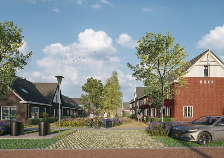Foto 4 van De Kreek twee-onder-een-kapwoningen (Bouwnr. T51)