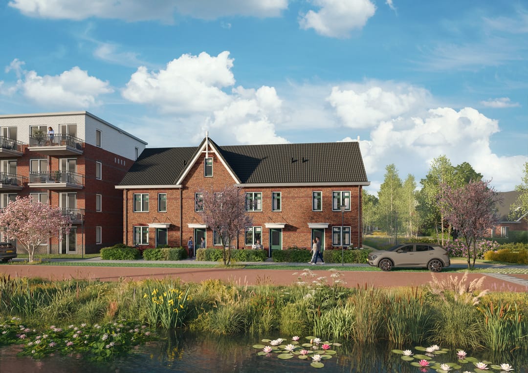 Foto 8 van De Kreek twee-onder-een-kapwoningen (Bouwnr. T51)