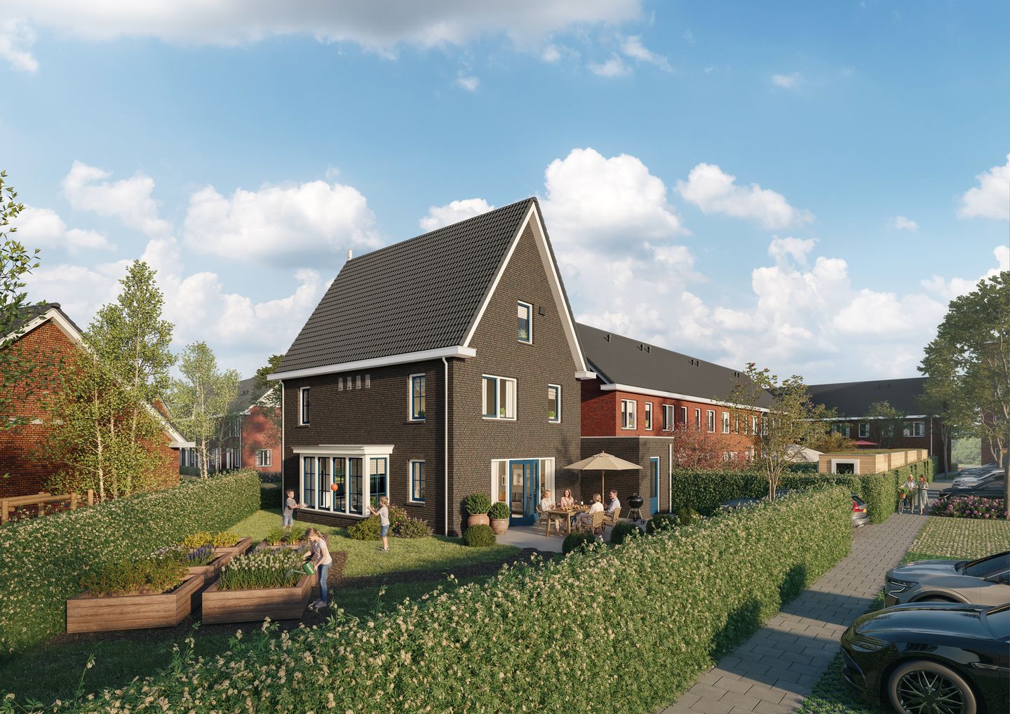 Foto 19 van De Kreek twee-onder-een-kapwoningen (Bouwnr. T49)