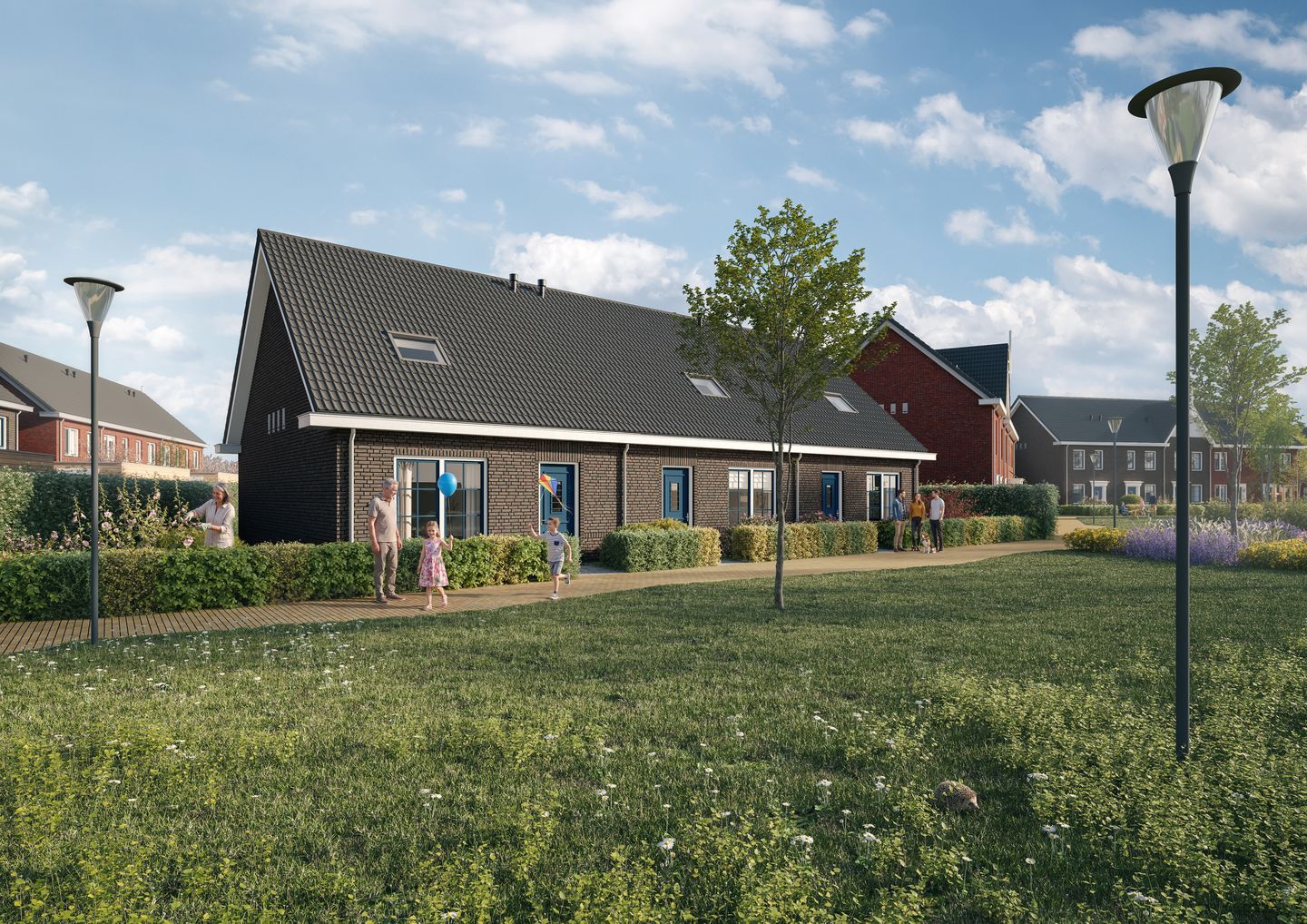 Foto 25 van De Kreek twee-onder-een-kapwoningen (Bouwnr. T51)