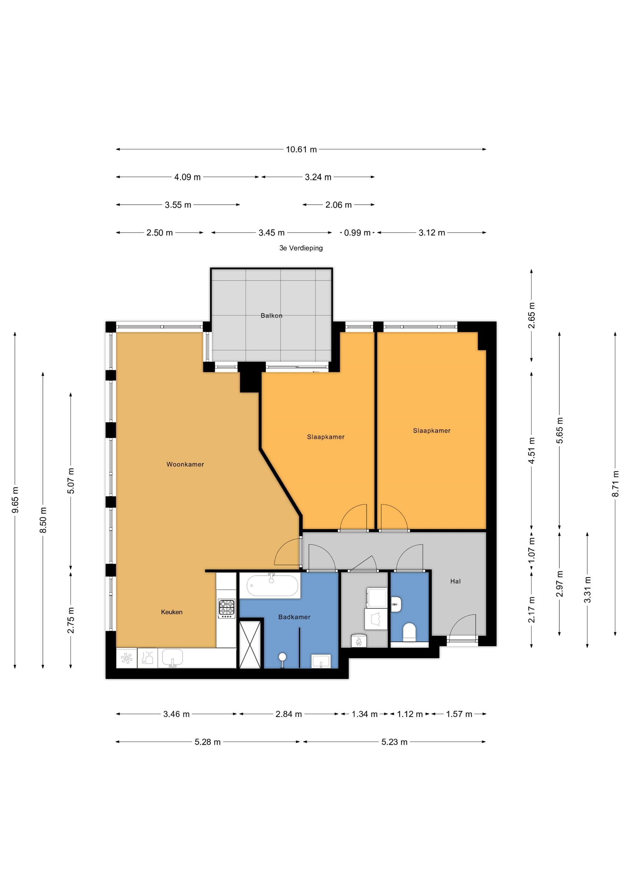 Comfortable 3-Room Apartment with Balcony and Parking in Scheveningen — 24