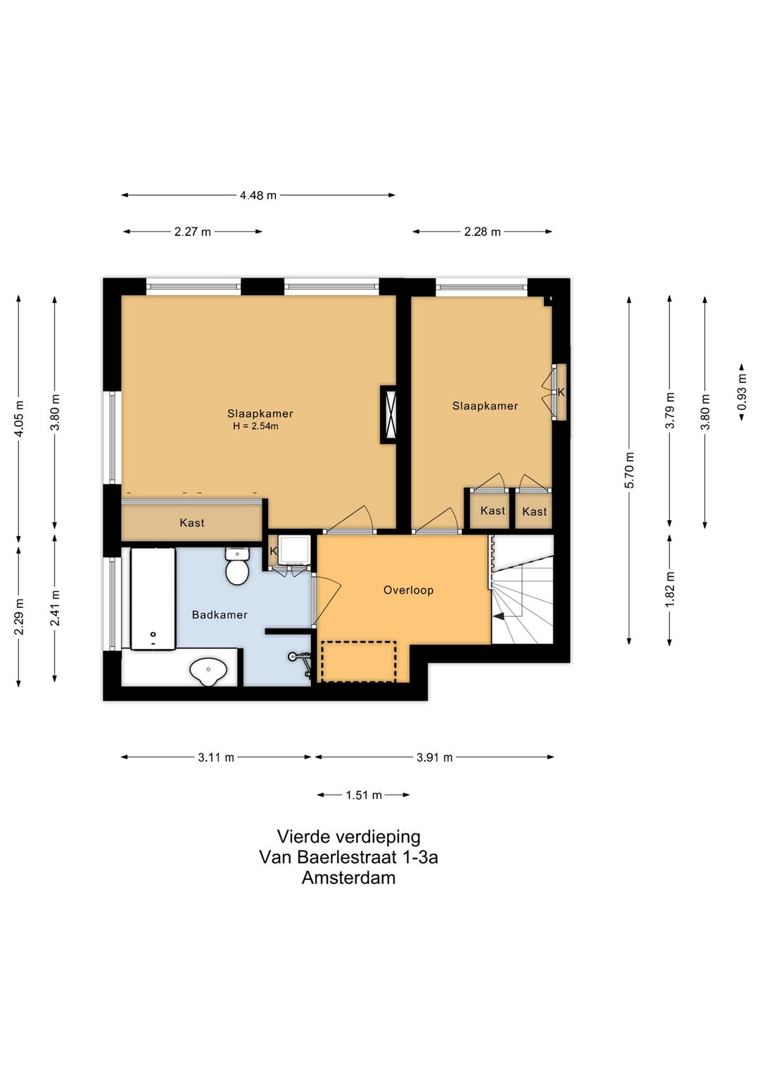 Elegant Two Bedroom Apartment with Vondelpark Views in Amsterdam Oud Zuid — 43