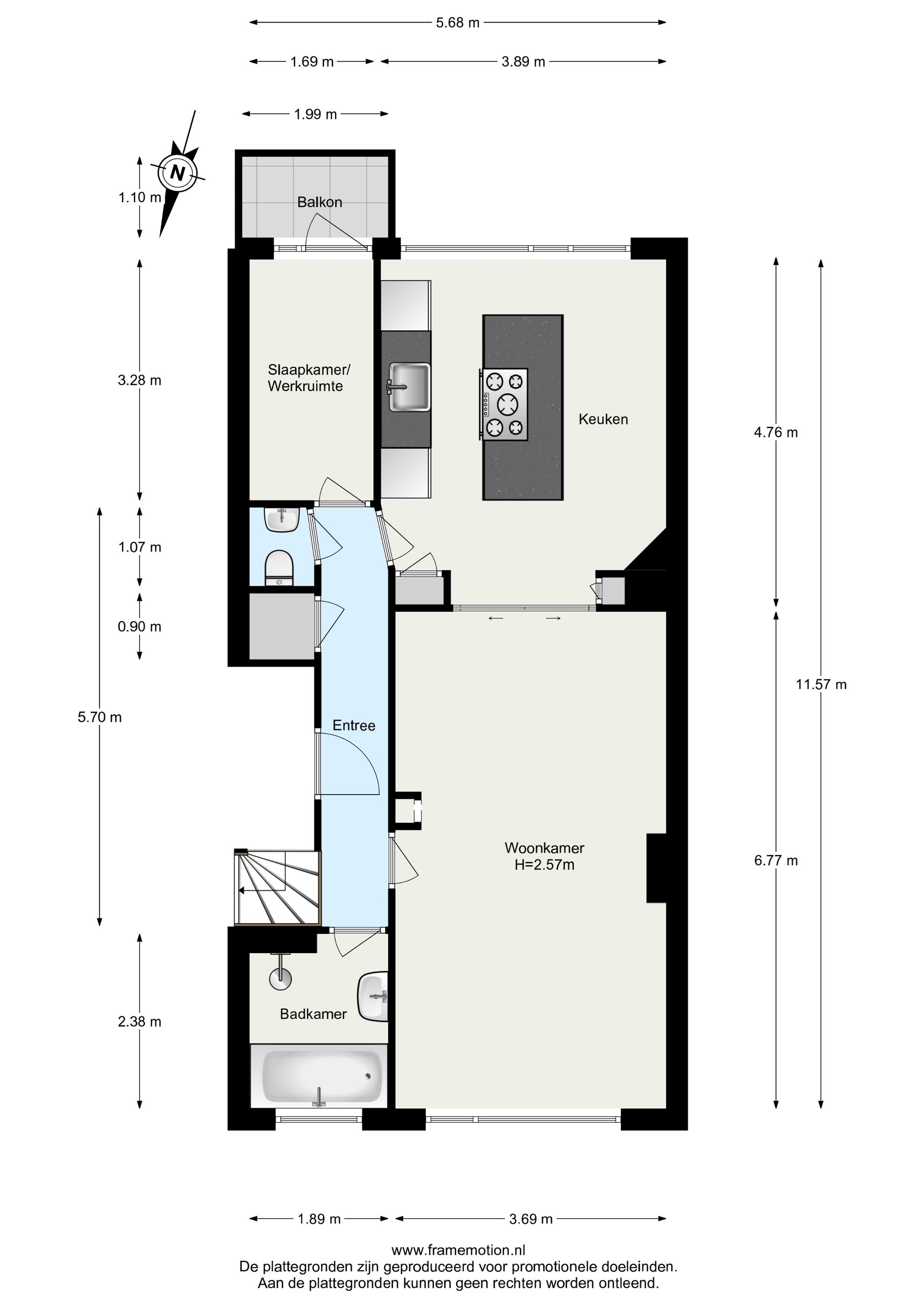 Characterful 1930s Upper Apartment in Popular Bergpolder — 42