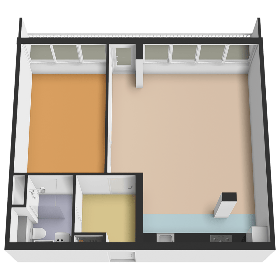 Move-in Ready Renovated Apartment with Sunny Southwest Balcony in Componistenbuurt — 32