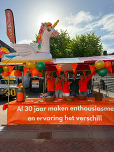 Een promotiefoto voor op kantoor