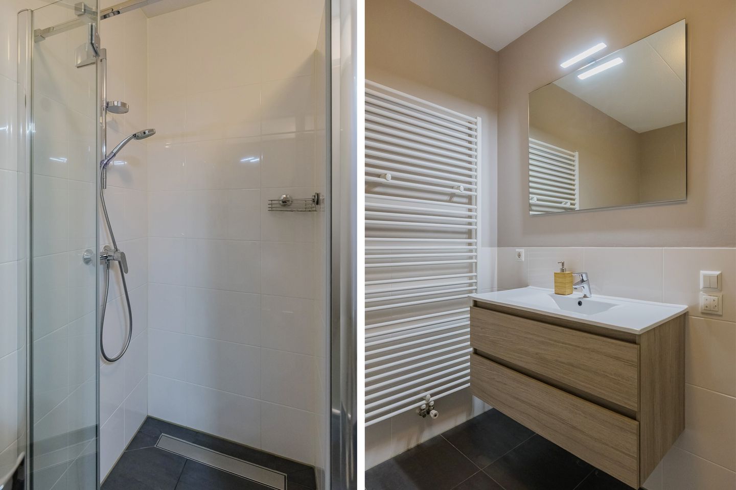 Modern Three Room Apartment with Balcony and Private Parking in Central Lisse — 35