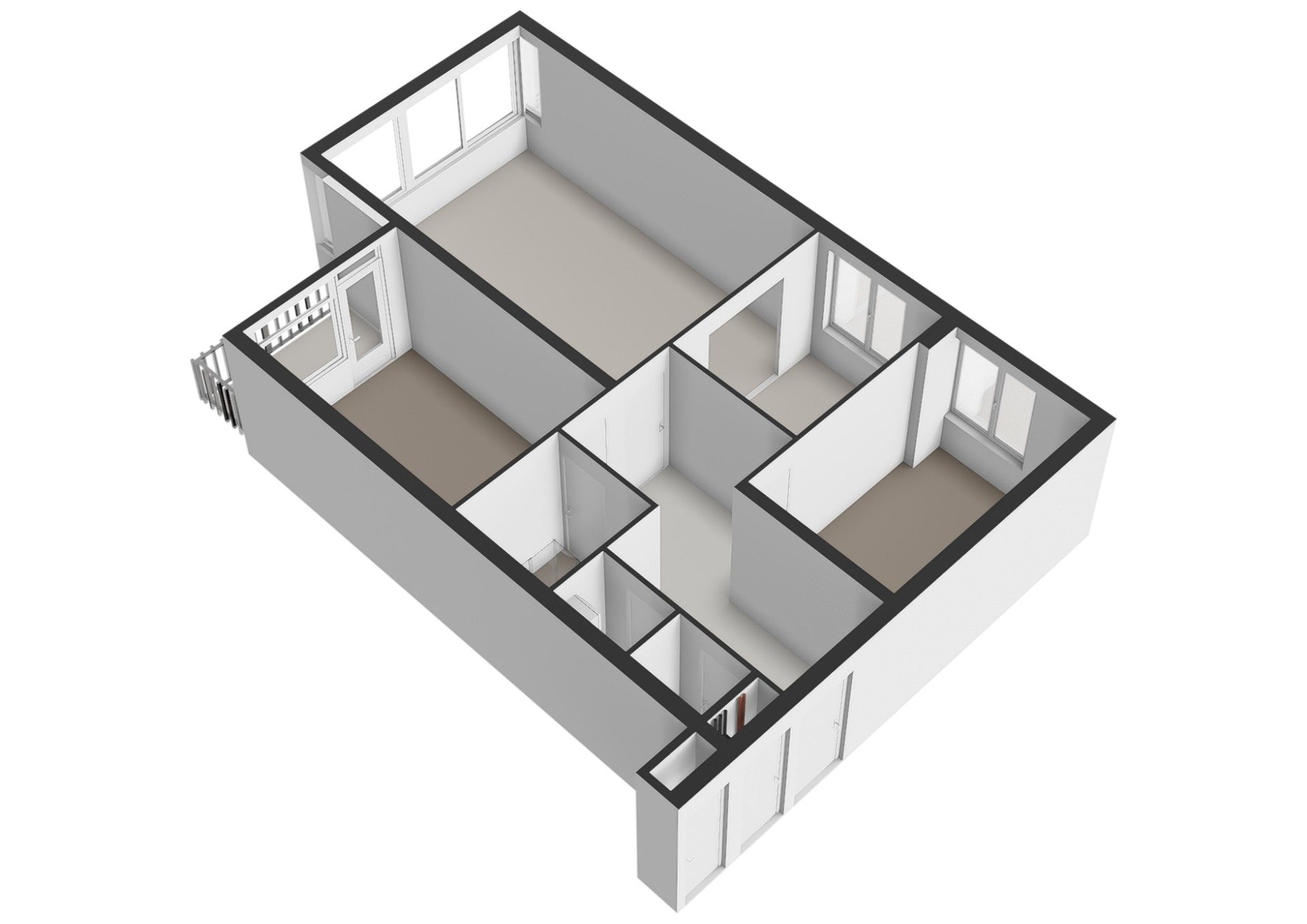 Bright 3 Room Top Floor Apartment with West Facing Balcony — 33