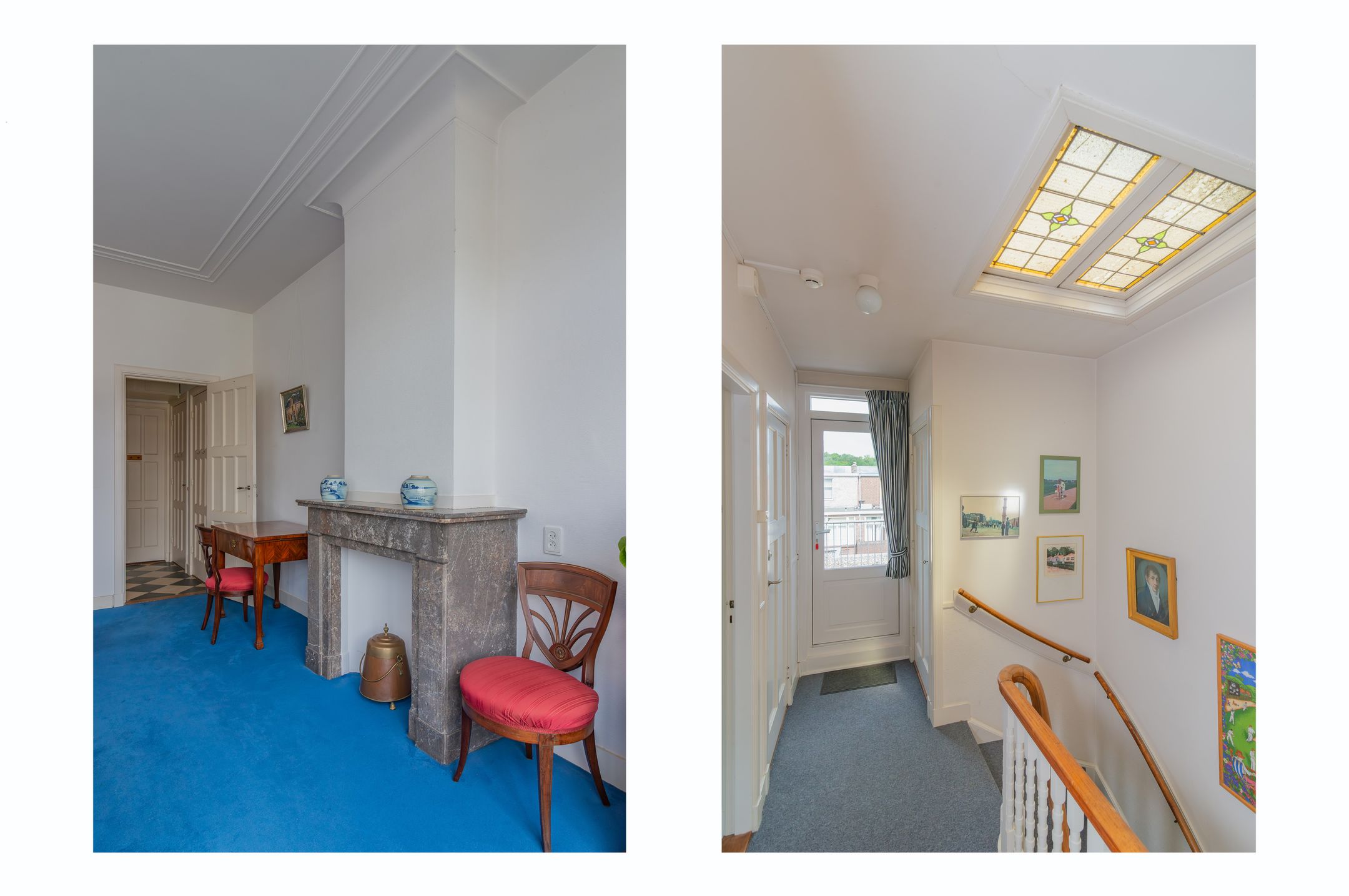 Elegant eight room terraced house with park view in prestigious Benoordenhout — 15