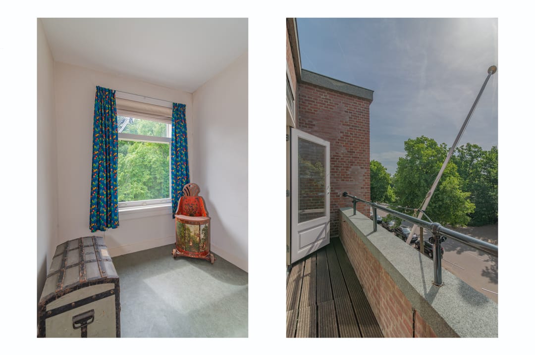 Elegant eight room terraced house with park view in prestigious Benoordenhout — 16