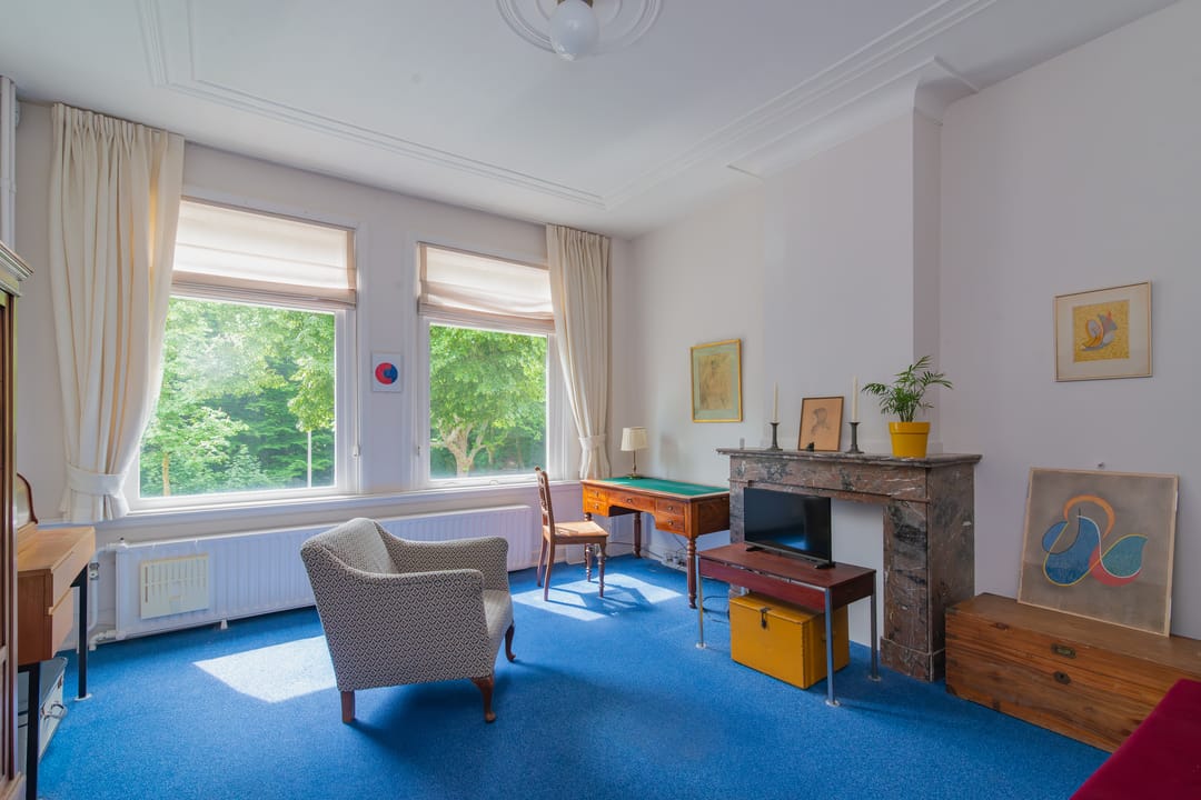Elegant eight room terraced house with park view in prestigious Benoordenhout — 11