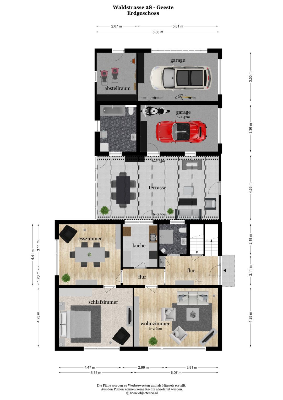 Spacious Detached Home with Double Living Potential in Quiet Geeste — 52