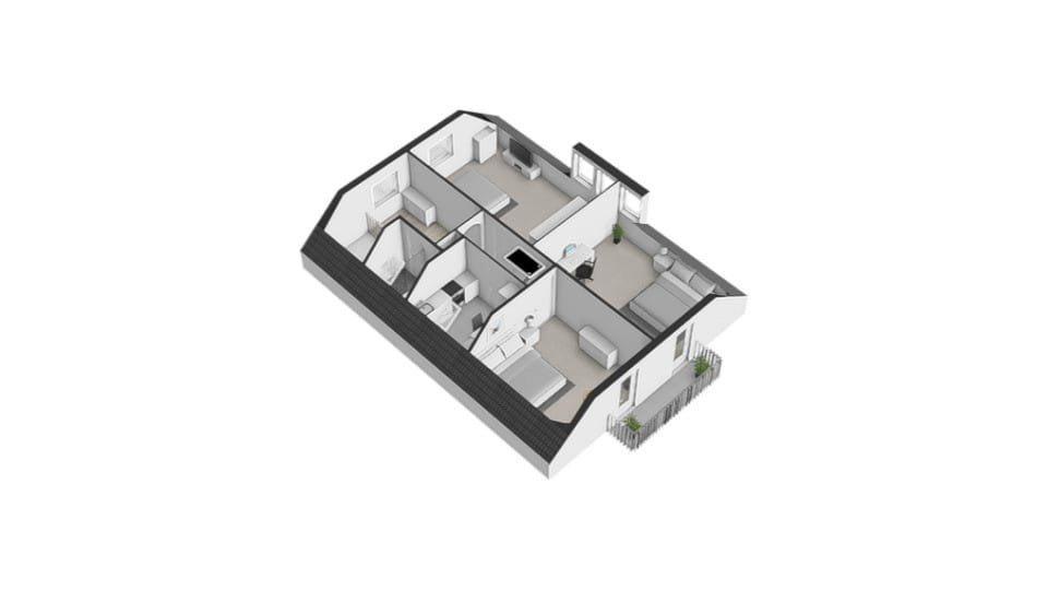 Spacious Detached Home with Double Living Potential in Quiet Geeste — 53
