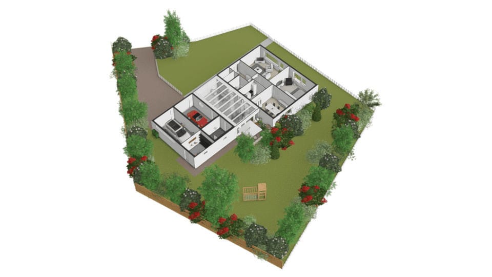 Spacious Detached Home with Double Living Potential in Quiet Geeste — 56