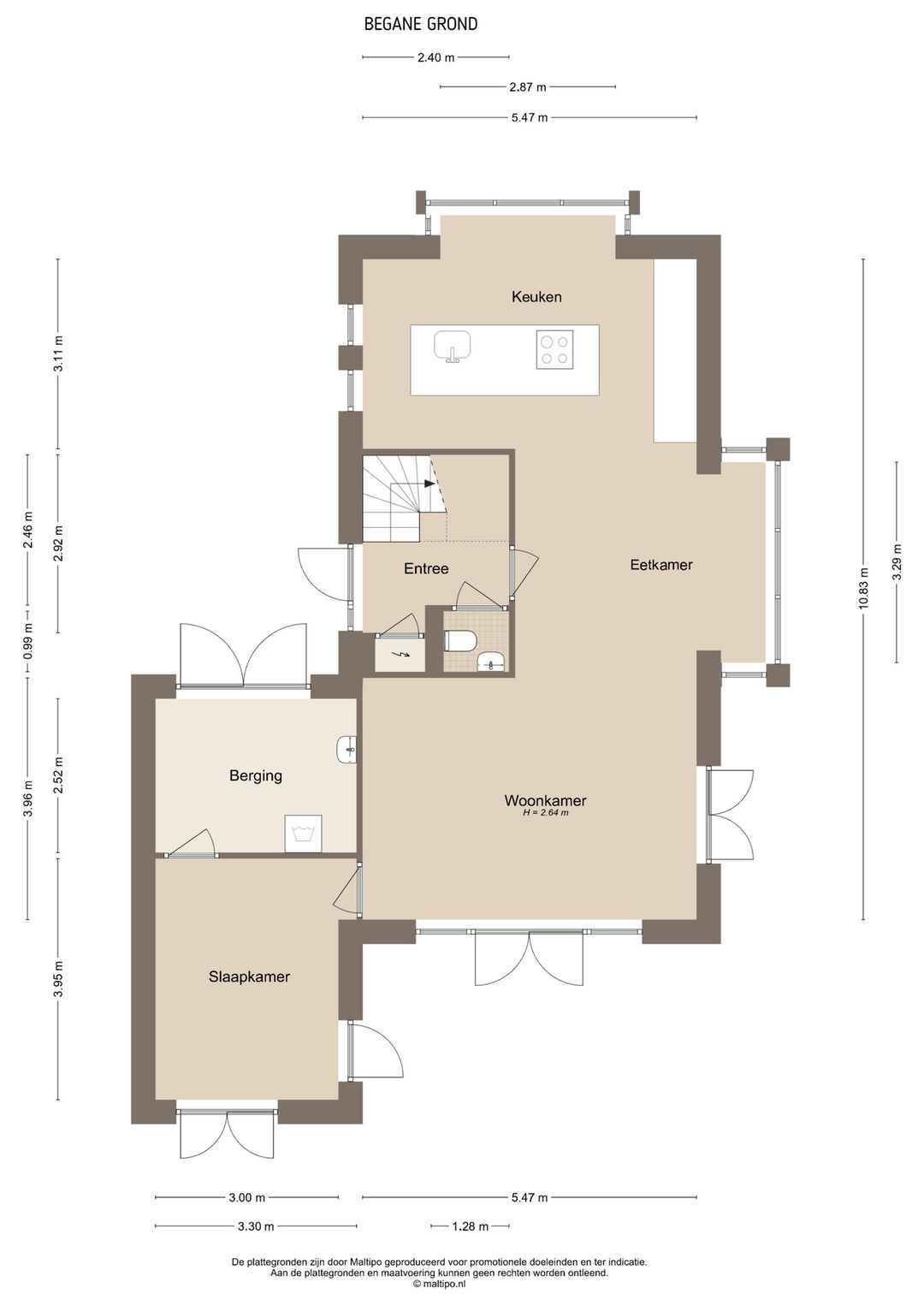 Modern Detached Family Home with South-Facing Garden Near De Gouden Ham — 53