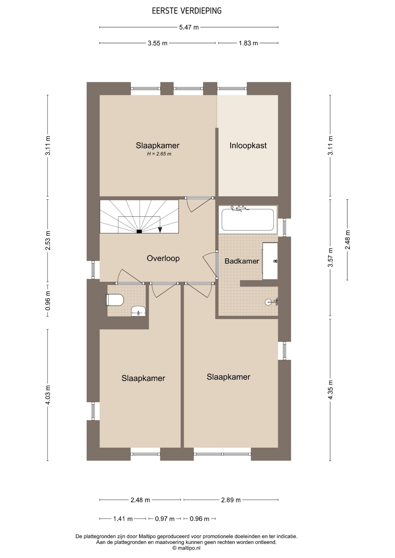 Modern Detached Family Home with South-Facing Garden Near De Gouden Ham — 54