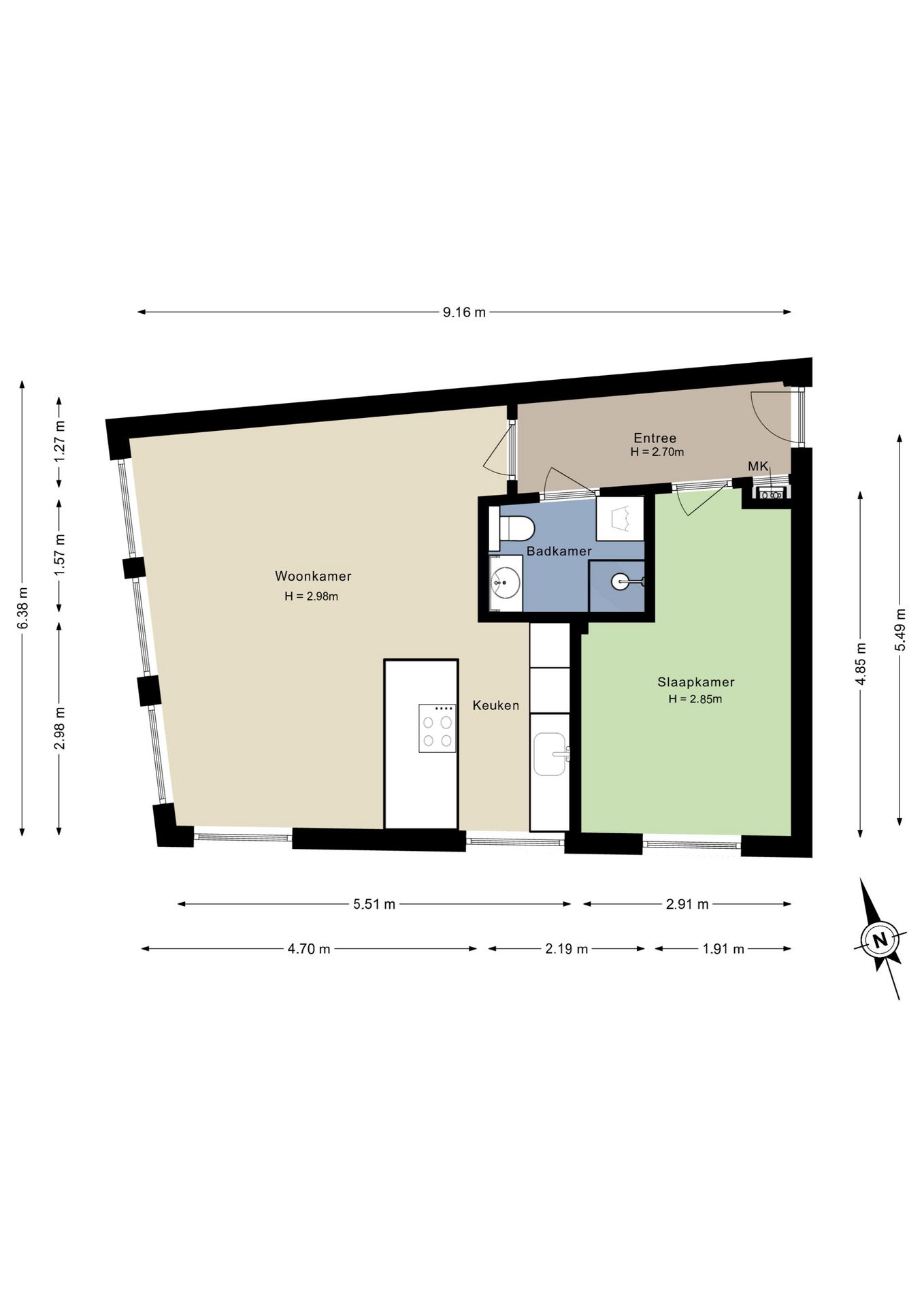 Historic Corner Apartment with Modern Renovation in Zutphen City Center — 27