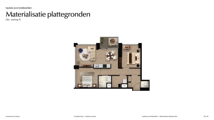 Foto 3 van City apartments (Bouwnr. 103)