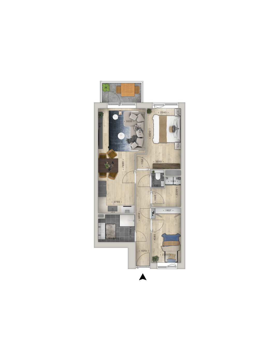 Photo 2 of Appartement (Bouwnr. 8)