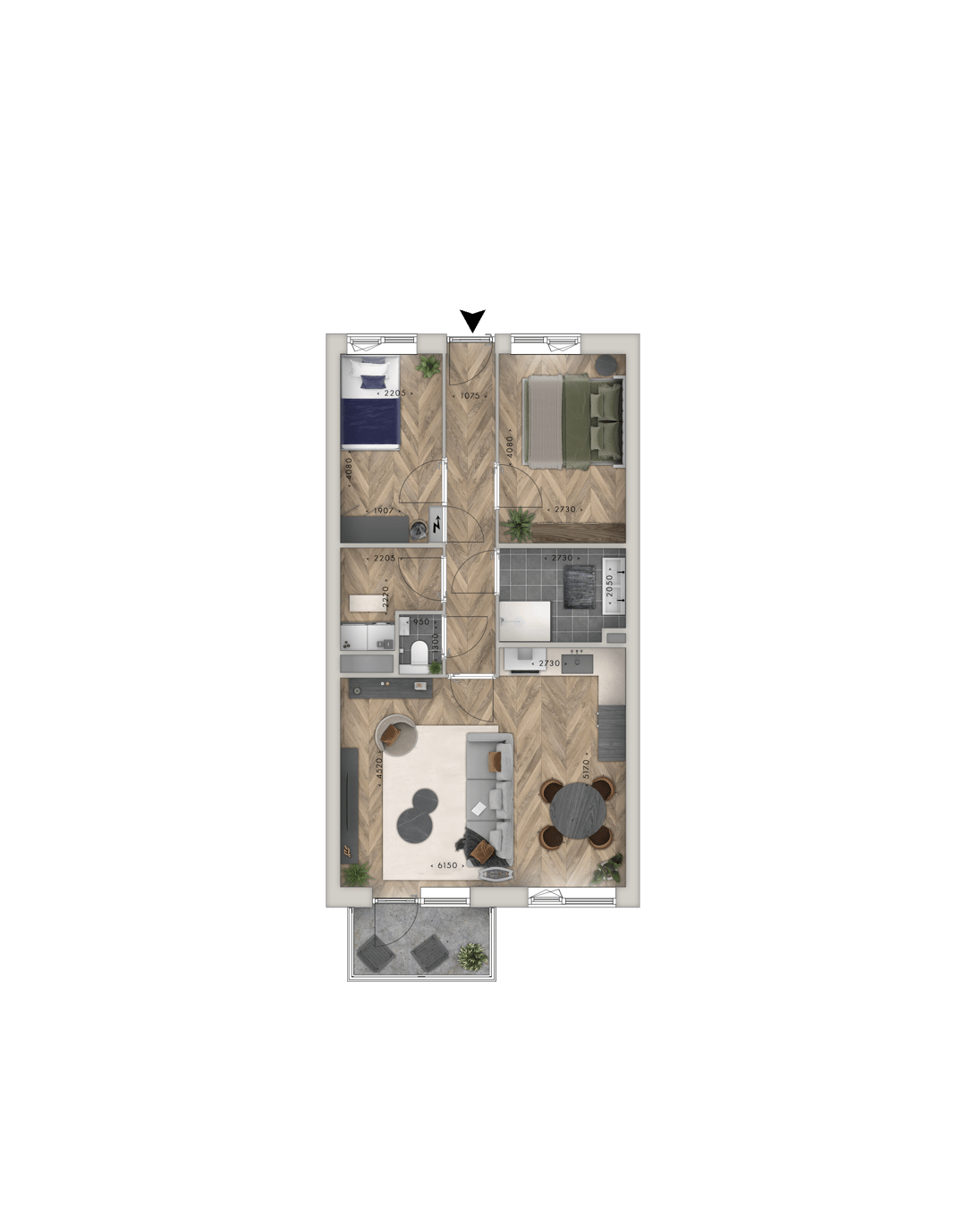 Photo 2 of Appartement (Bouwnr. 2)