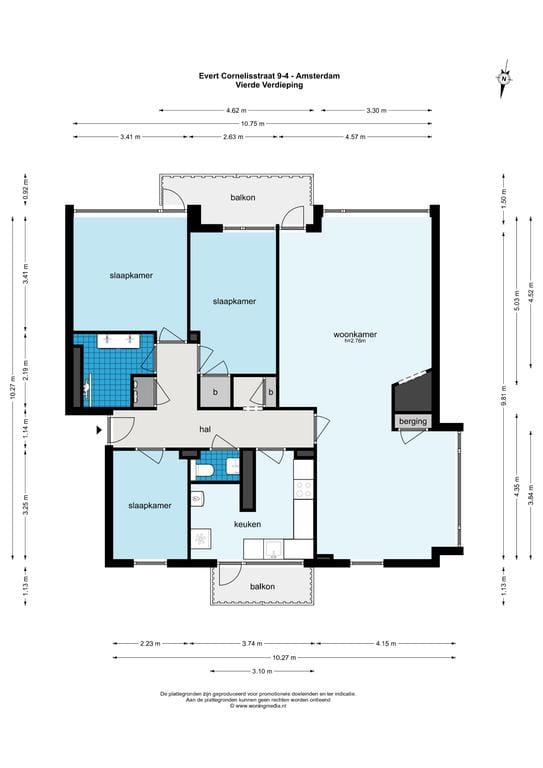 Foto 40 van Evert Cornelisstraat 9-4