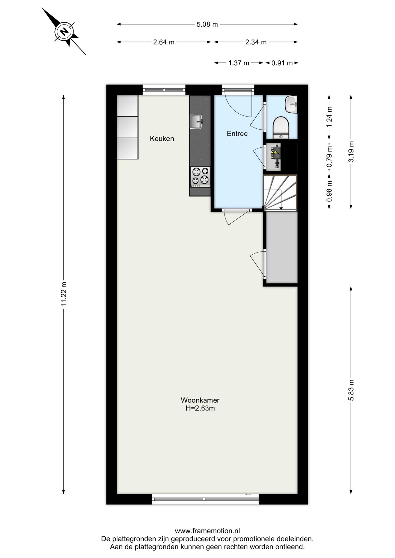 Modern Family Home with Sunny Southwest Garden in Rotterdam Feijenoord — 42