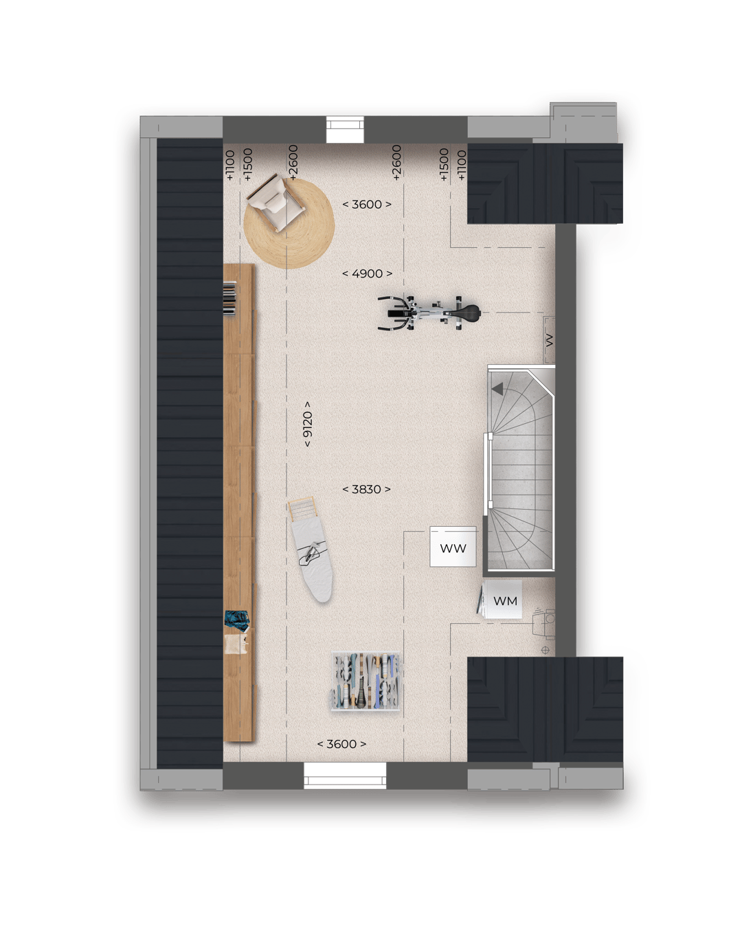 Foto 7 van Nautische rijwoning (Bouwnr. 17)