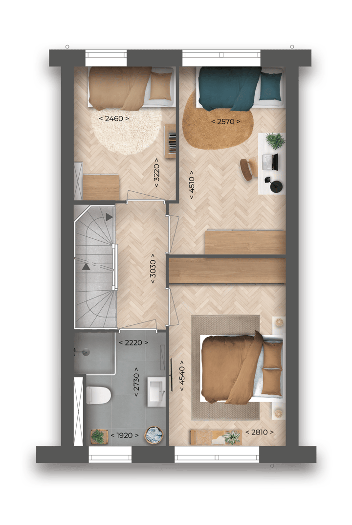 Photo 5 of Nautische rijwoning (Bouwnr. 18)