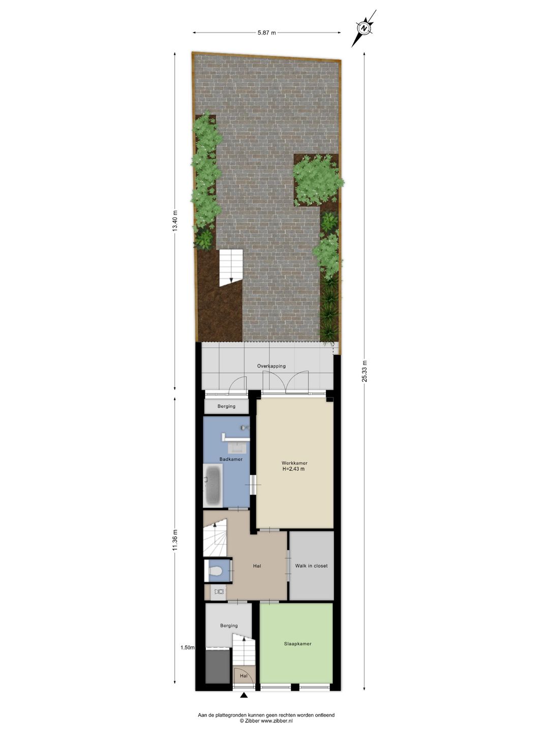 Spacious Ground Floor Apartment with Sunny Southwest Garden in Characteristic Rotterdam Neighborhood — 56