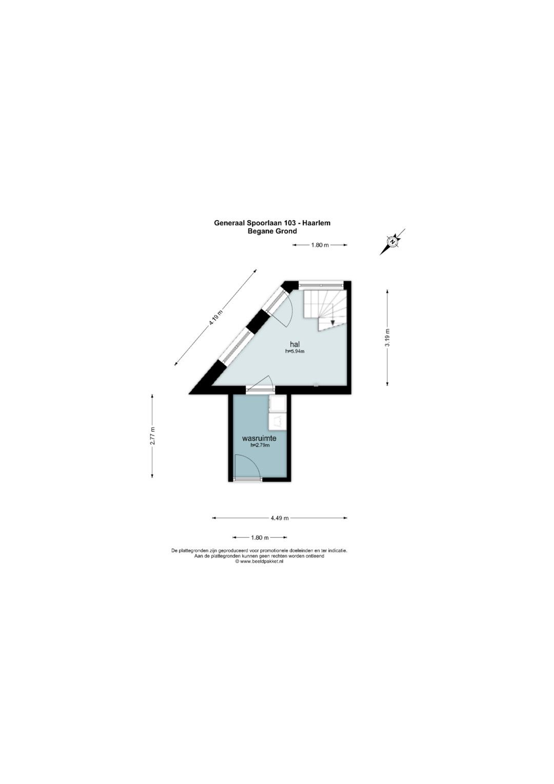 Spacious 3-Room Apartment with Private Garden and Parking in Haarlem-Schoten — 46