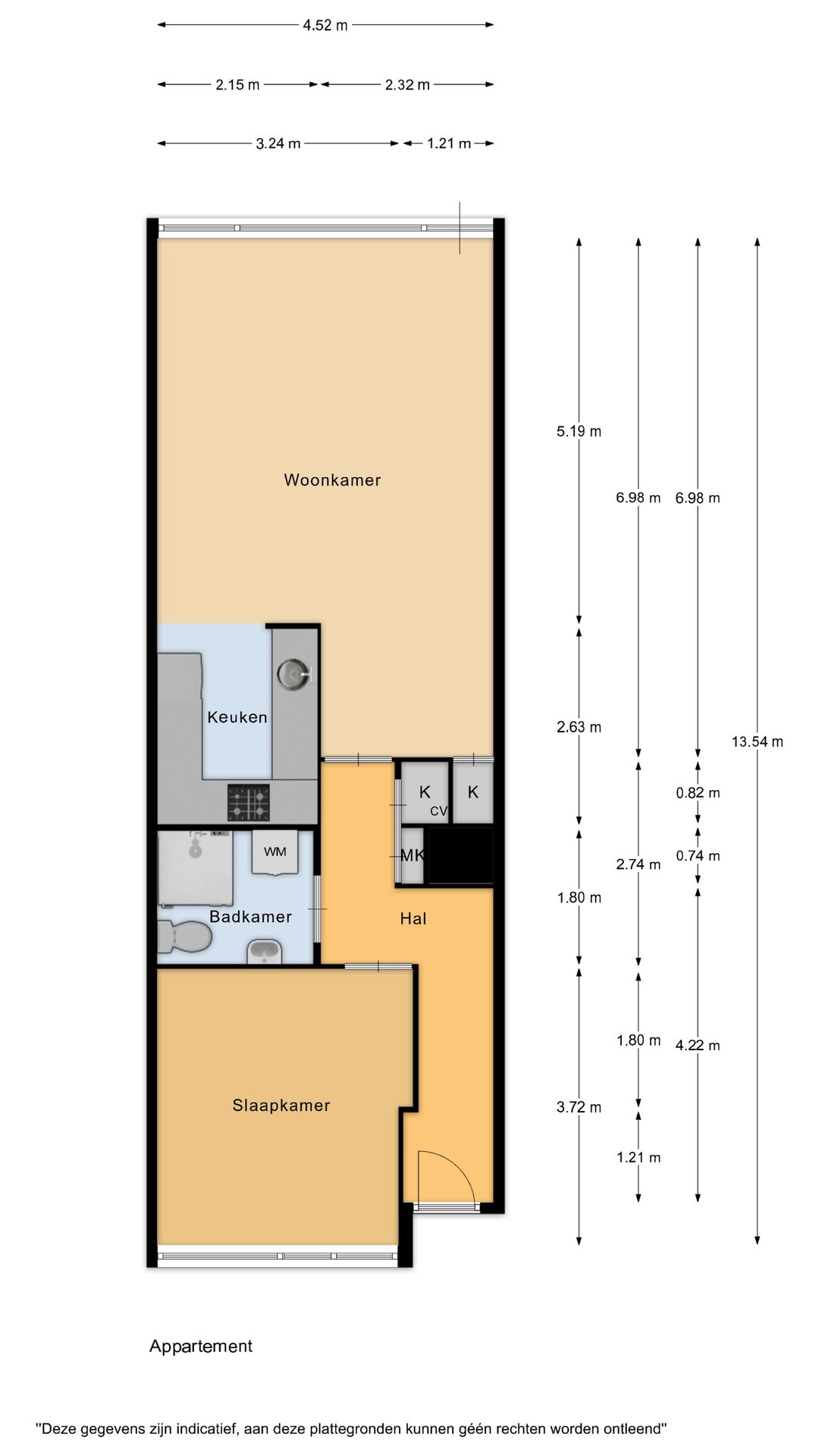 Modernized Ground Floor Apartment with Private Garden in Zaandam — 26
