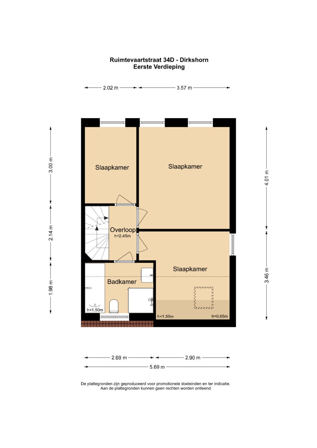 Spacious Modern Semi Detached Home with Garden and Garage in Dirkshorn — 44