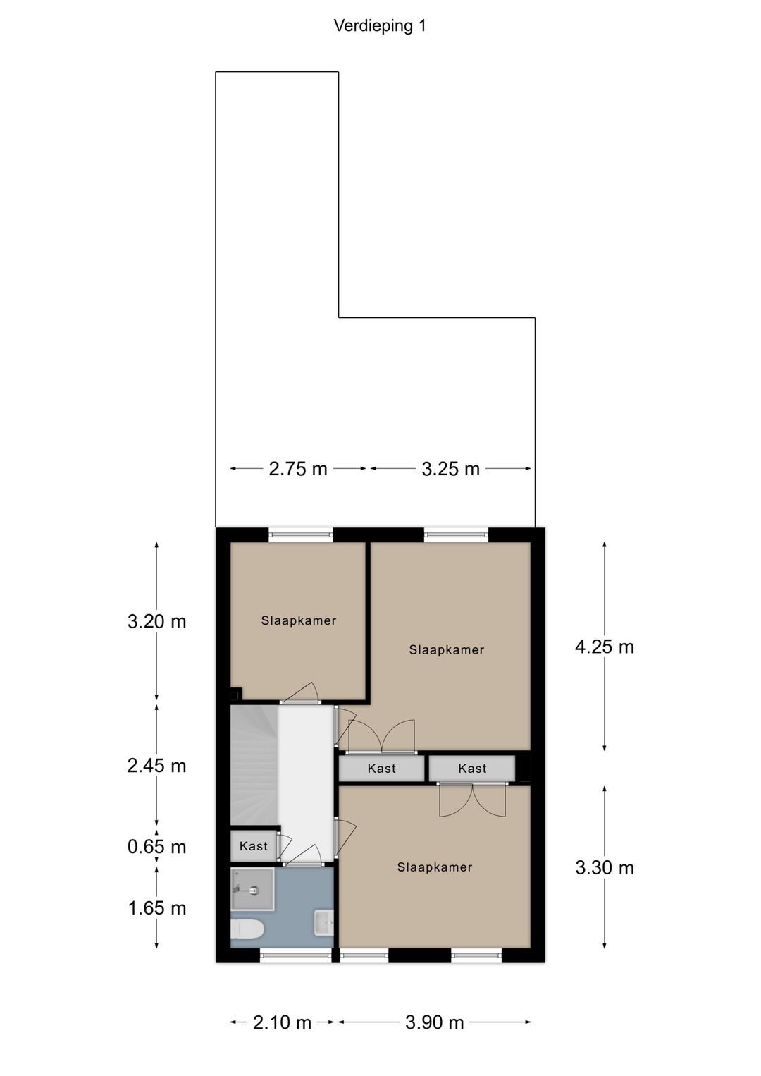 Semi-Detached House with Carport, Solar Panels and Sunny Garden in Quiet Brunssum Location — 23