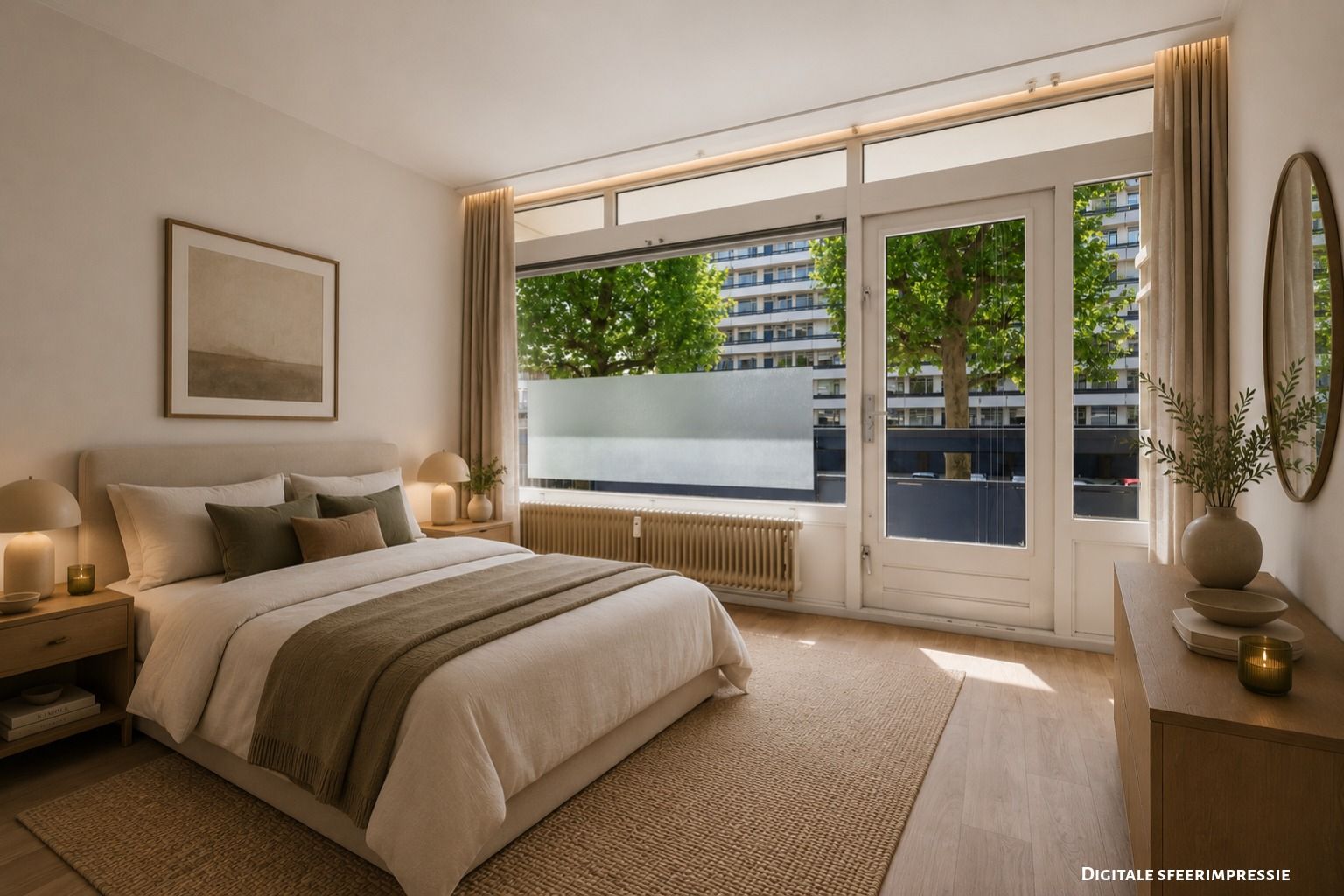 Spacious Four Room Apartment with Balcony in Central Arnhem — 9