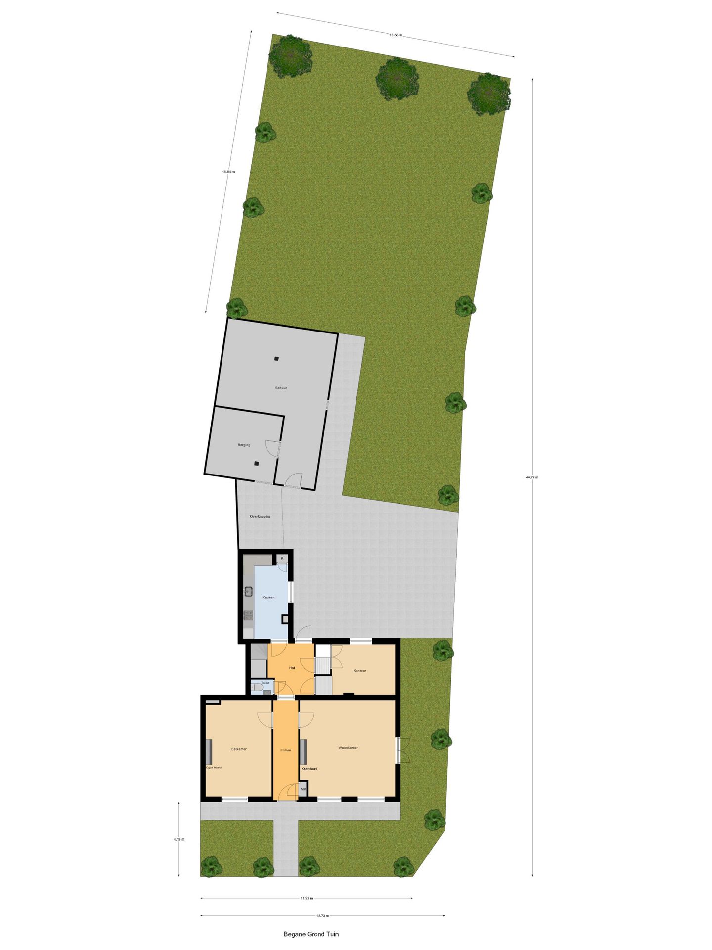 Historic Monument Village Home with Deep Garden in Helvoirt — 65