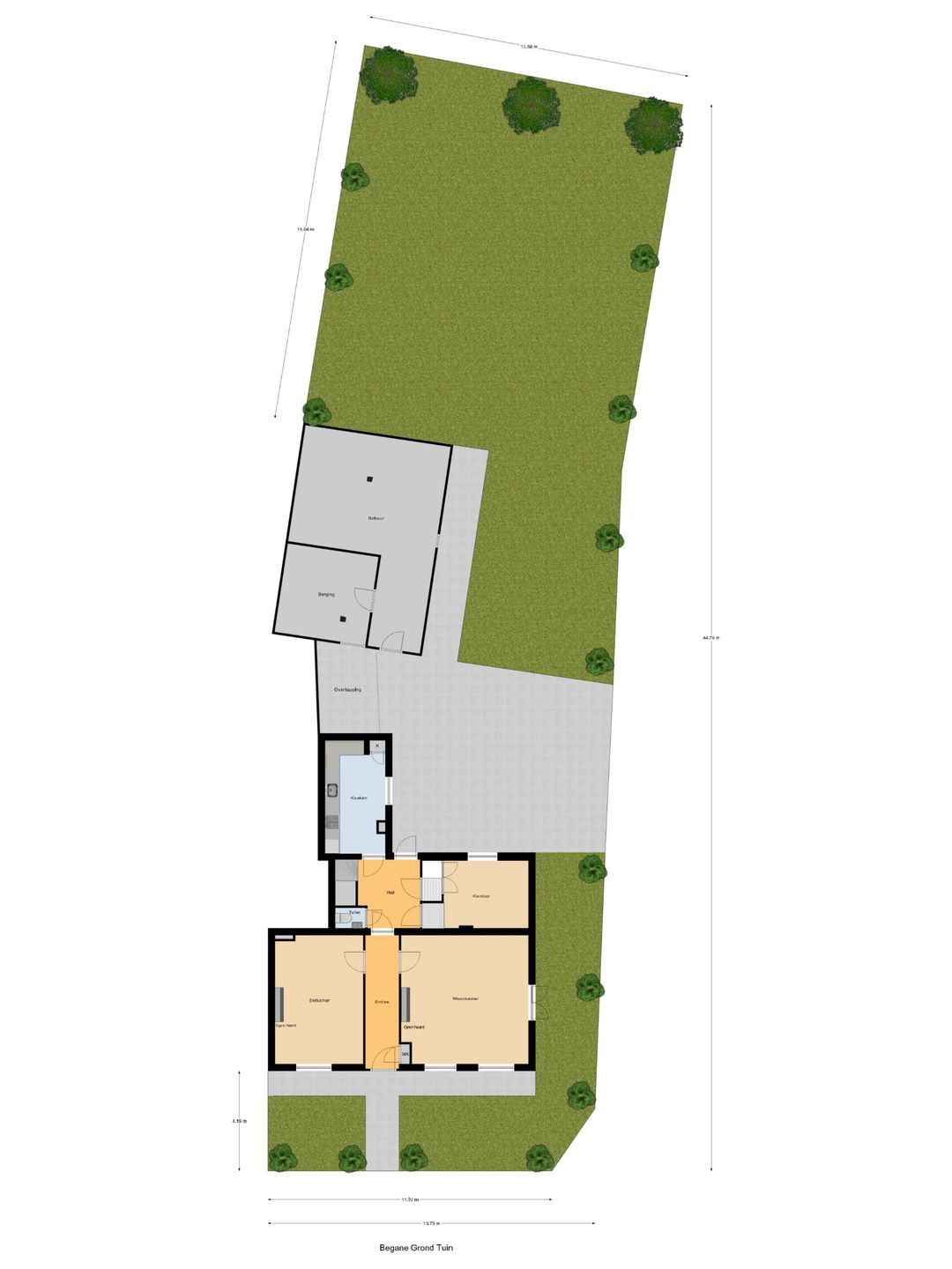 Historic Monument Village Home with Deep Garden in Helvoirt — 43