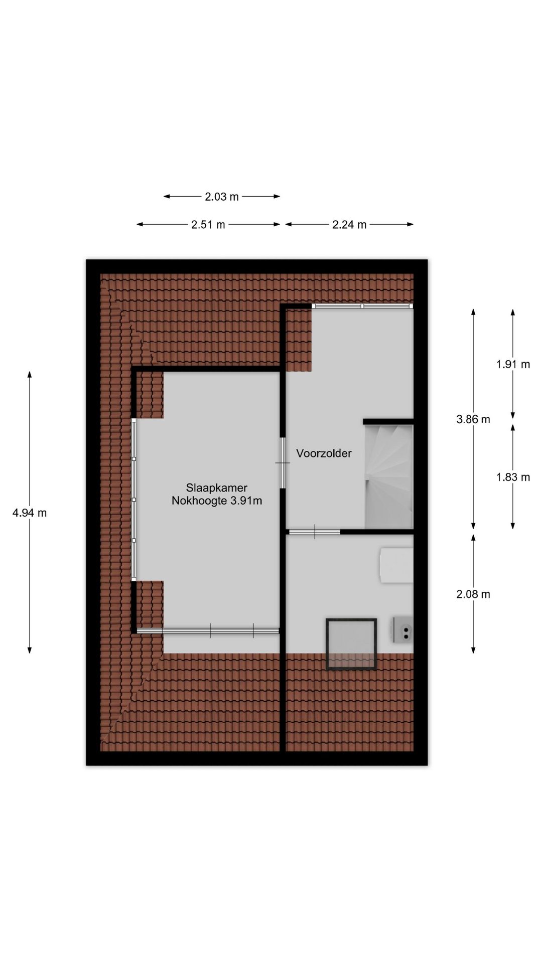 Renovated 1930s Corner House with Spacious Basement Near Hilversum Heathland — 43