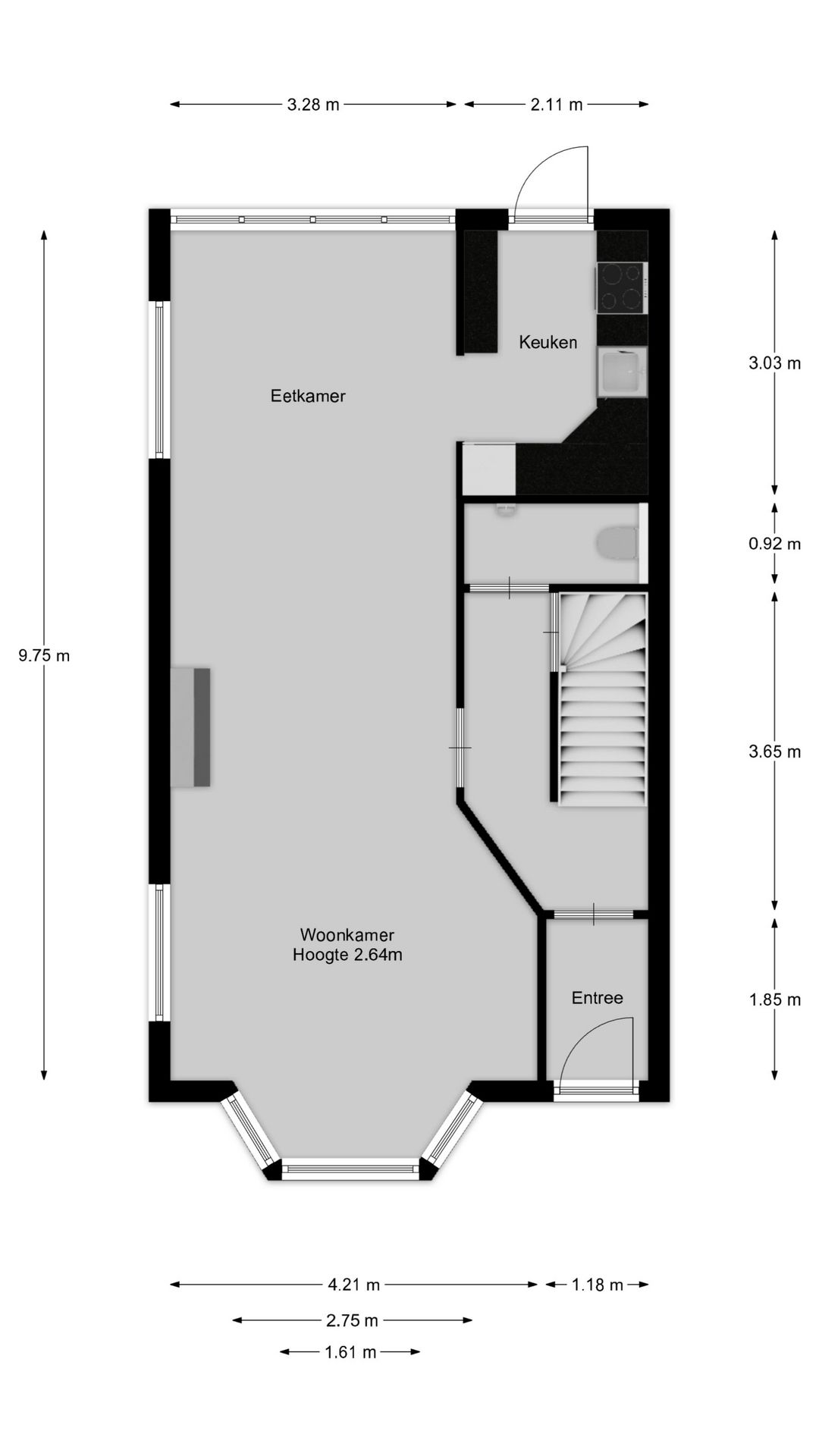 Renovated 1930s Corner House with Spacious Basement Near Hilversum Heathland — 39
