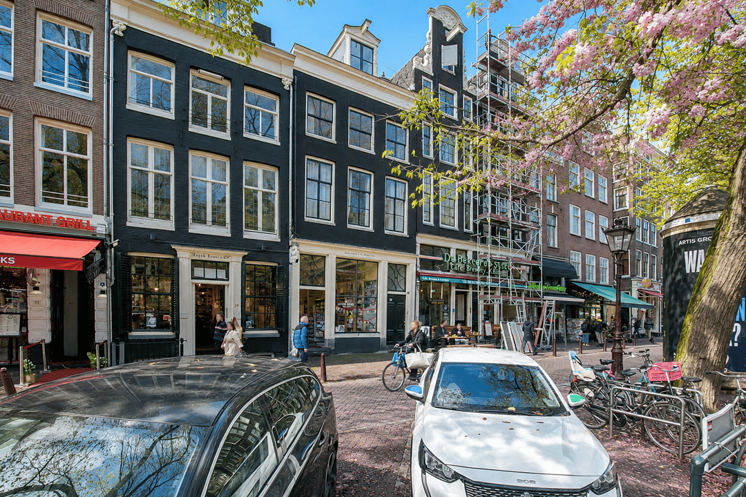 Historic Canal Maisonette with Private Terrace in Amsterdam Centre