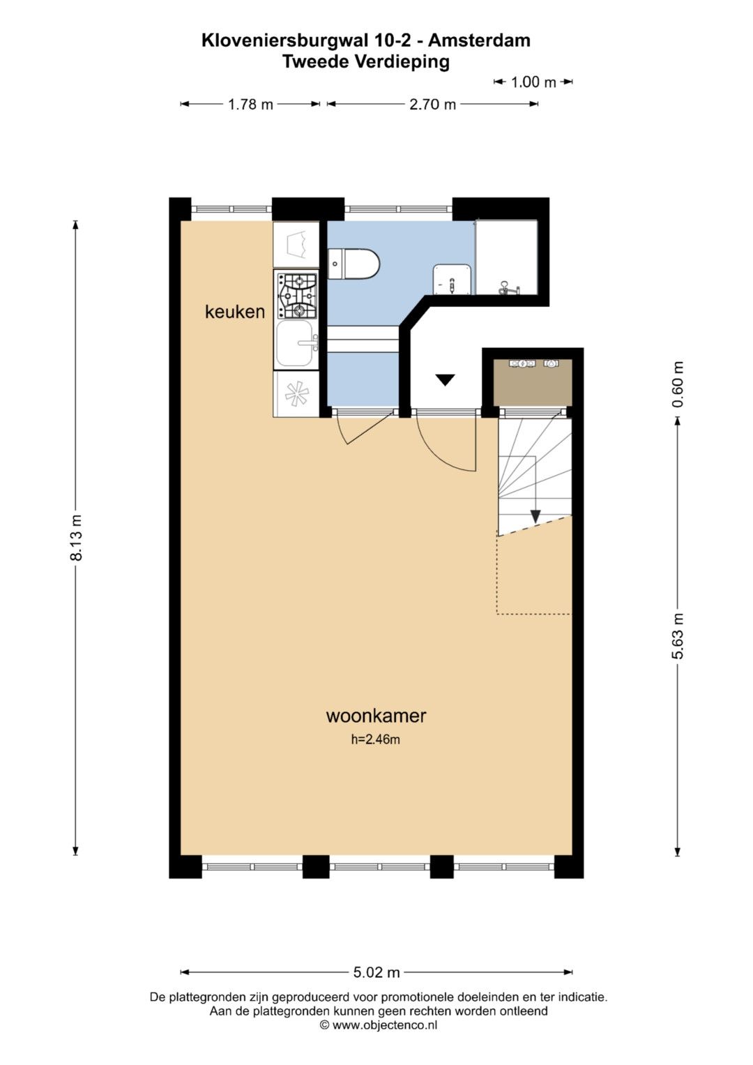 Historic Canal Maisonette with Private Terrace in Amsterdam Centre — 28