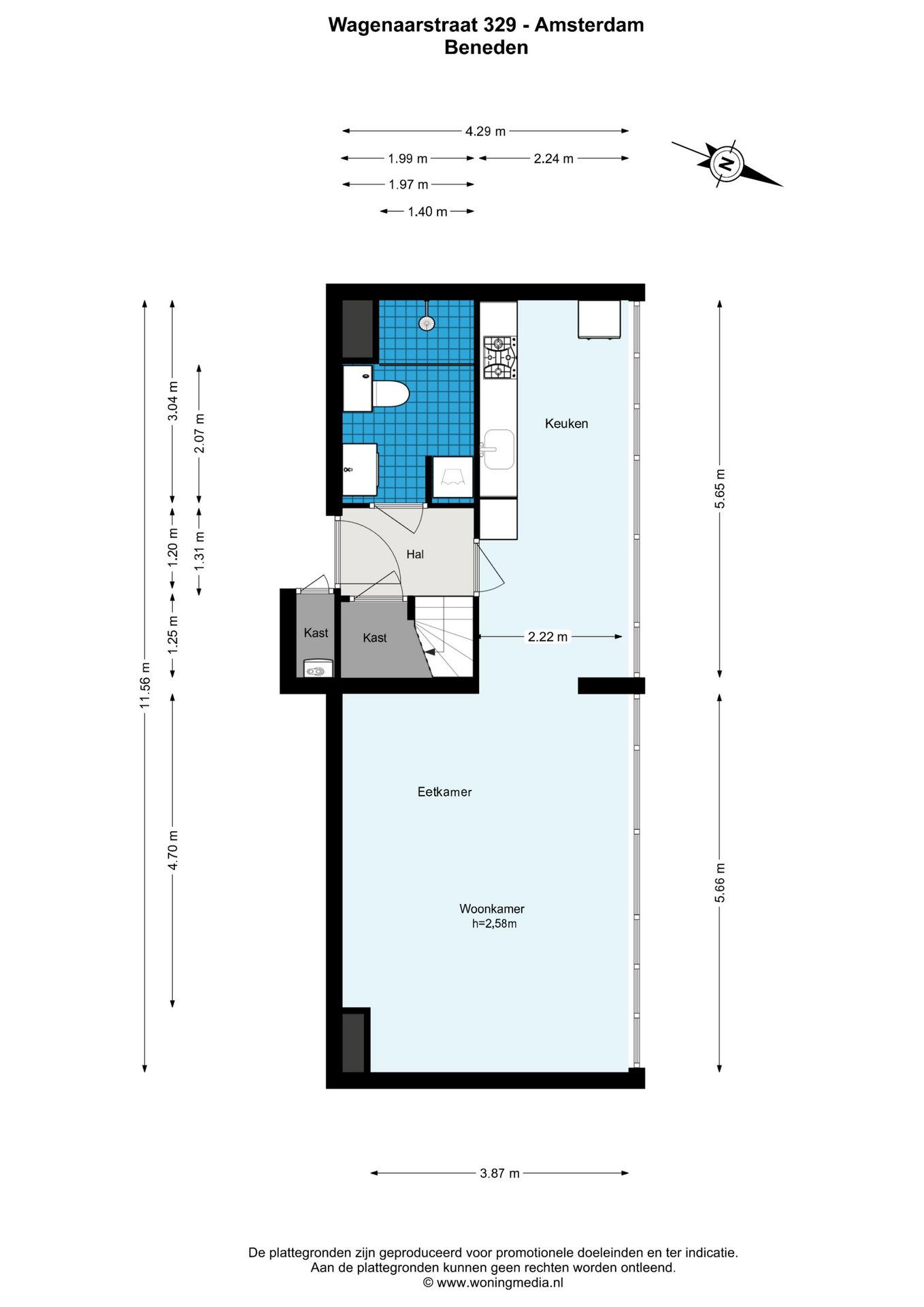 Charming Maisonette with Sunny Balcony in Dapperbuurt — 30