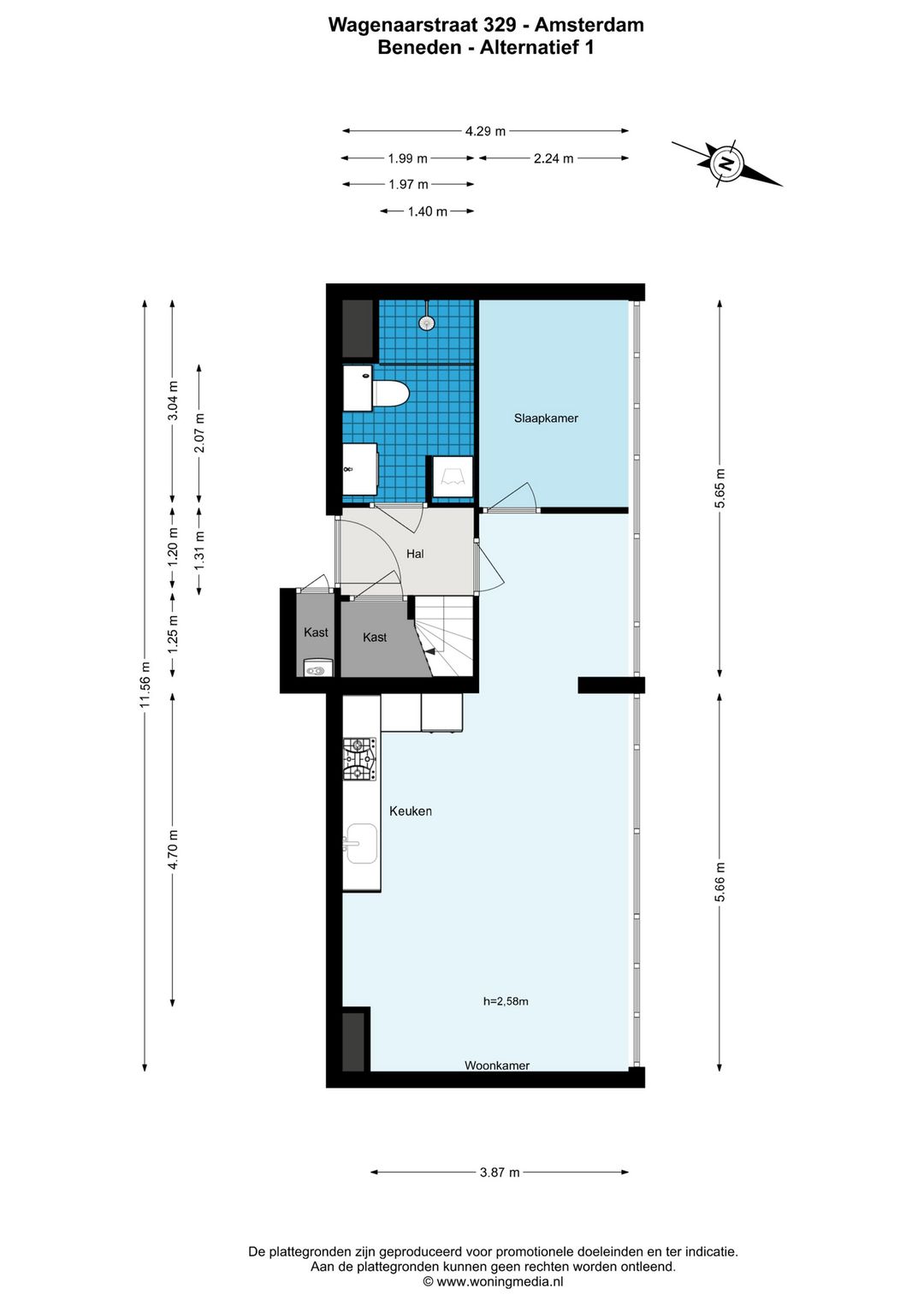 Charming Maisonette with Sunny Balcony in Dapperbuurt — 32