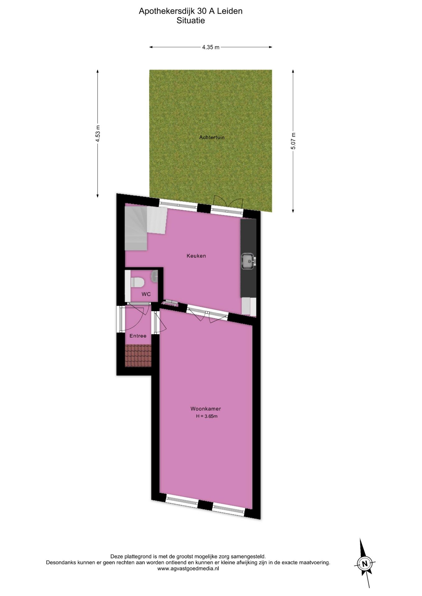 Bright Ground‑Floor Apartment with Private Garden Near Leiden Centre — 25