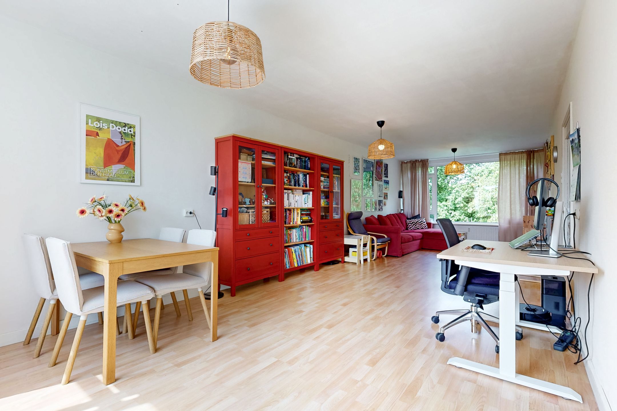 Spacious 3 Room Apartment with Two Balconies and City Views — 9