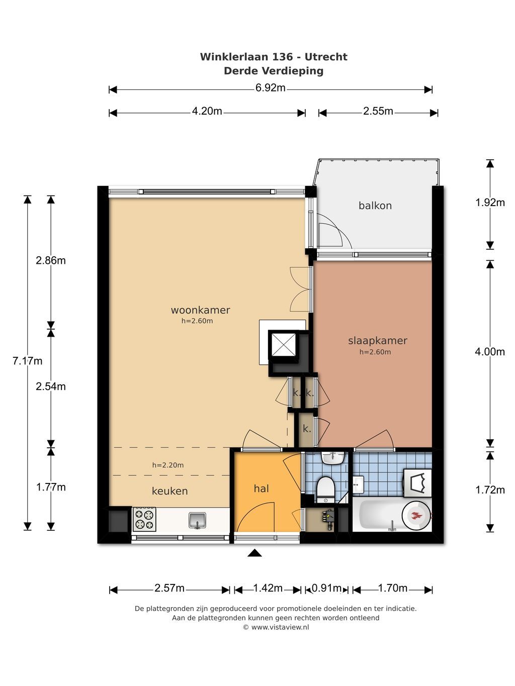Bright 2-Room Apartment with South-Facing Balcony in Tuindorp-Oost — 37
