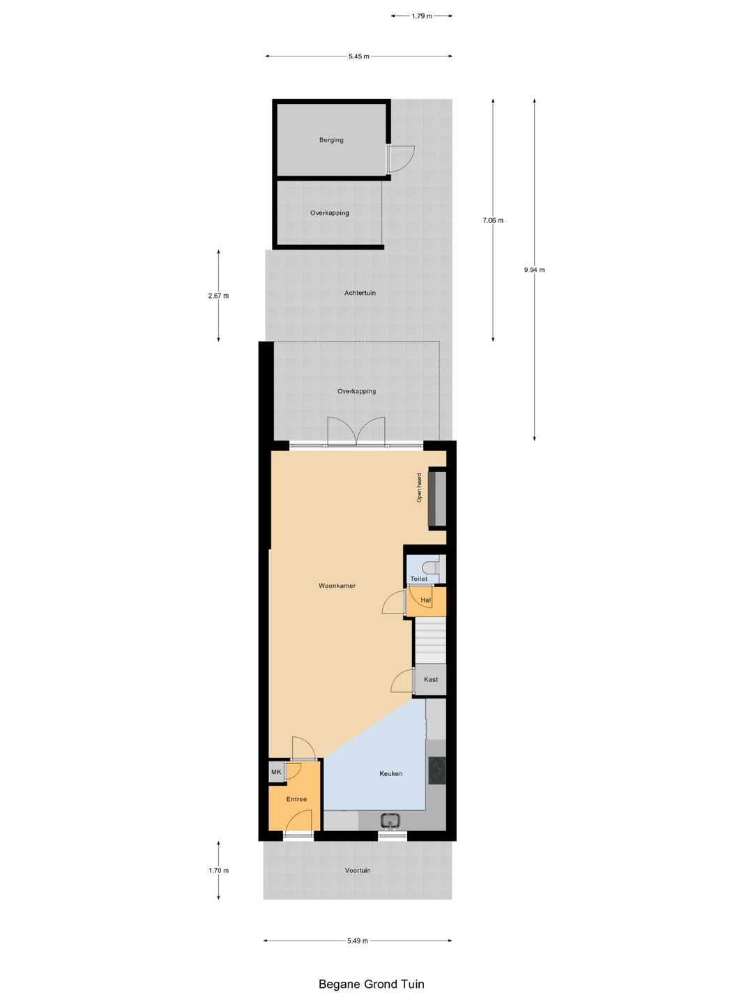 Modern renovated terraced house with energy label A and private garden — 37